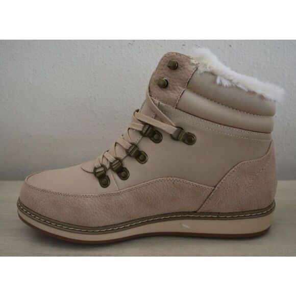 White Mountain W35076XW-170 Women's Sz 10W Ice White Tamasha Lace-Up Booties - Picture 5 of 13